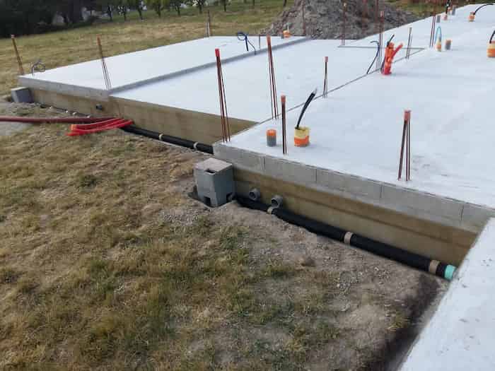 Ceci est la partie drainage